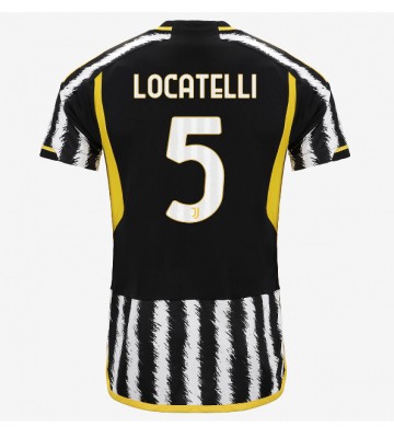 Juventus Manuel Locatelli #5 Hjemmebanetrøje 2023-24 Kort ærmer